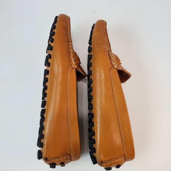 Mercanti Fiorentini Brown Leather Men\'s Loafers Shoes main image 8